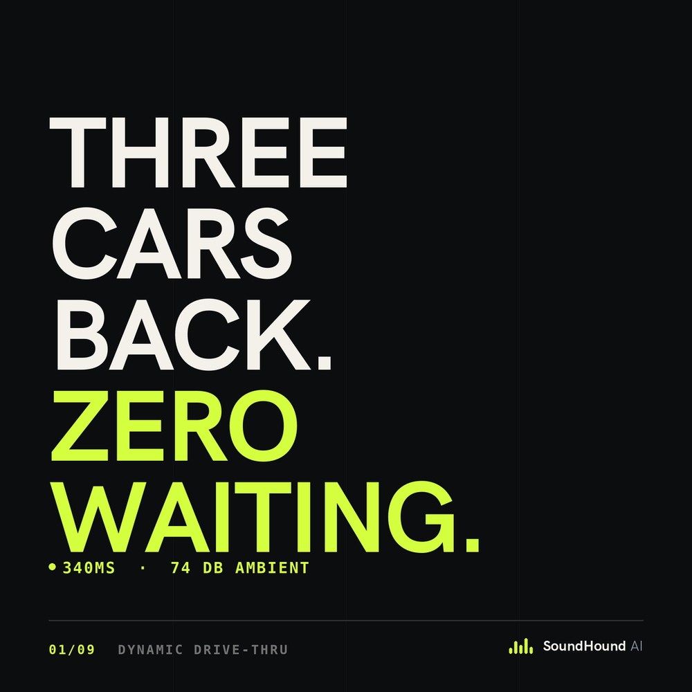Three cars back. Zero waiting.
