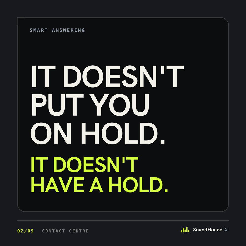 It doesn't have a hold.